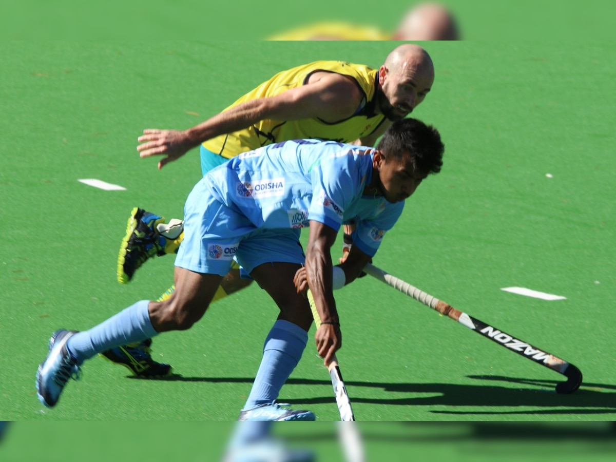 Hockey: Sumit Kumar Jr's brace helps Indian men register comfortable 3-0 win against Australia A