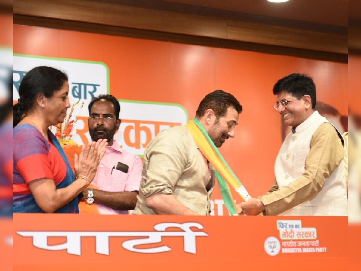 BJP star campaigners Sunny Deol, Hema Malini canvass in Yamunanagar, Jind