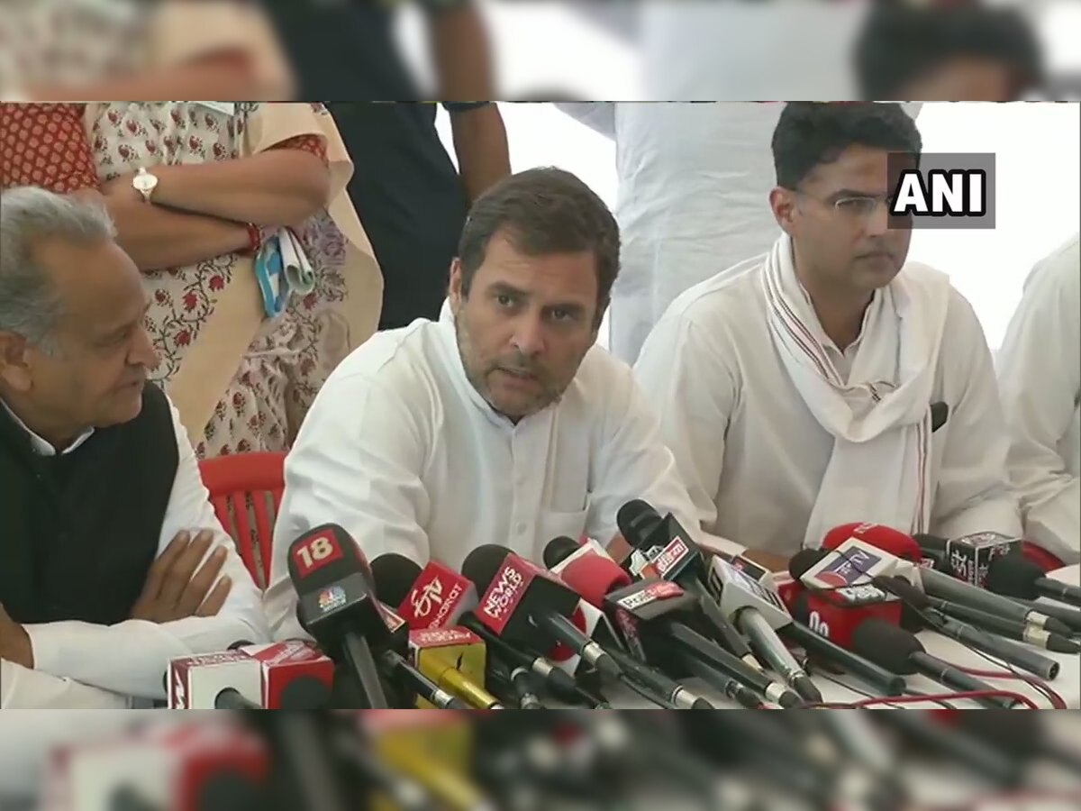 Rahul Gandhi meets Alwar gang-rape victim, promises justice 