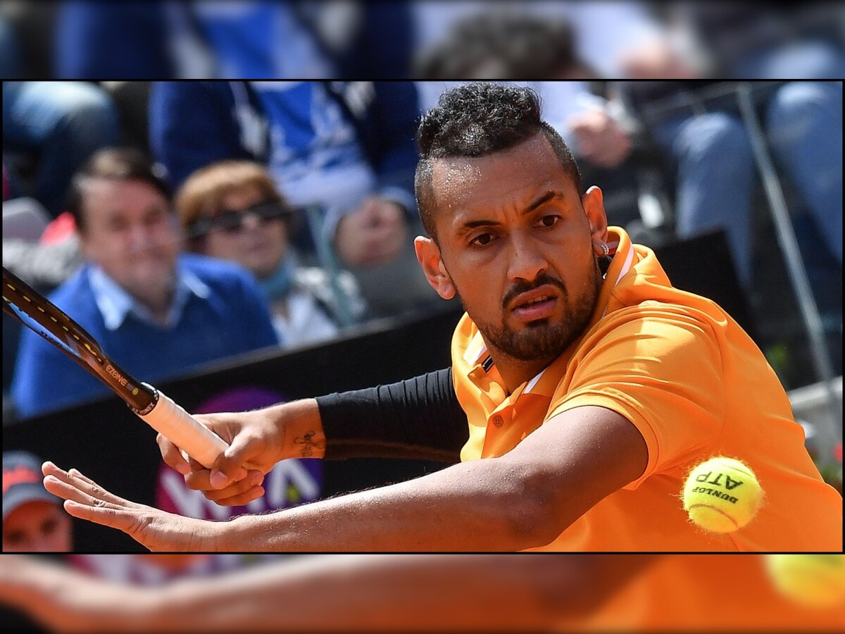 Watch: Nick Kyrgios throw chair onto court, packs bag and storms off Italian Open match