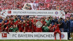 Bundesliga: Special farewell for Robben and Ribery as Bayern Munich win seventh successive title