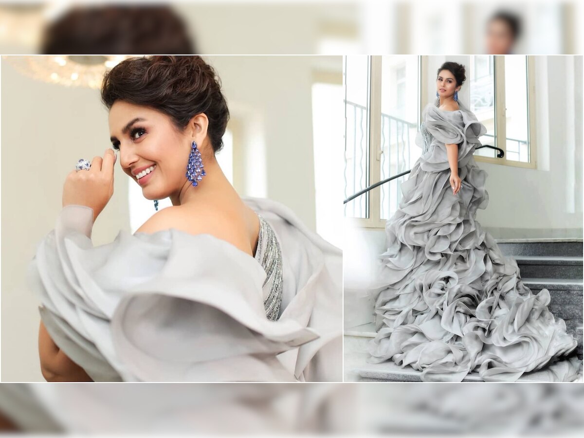 Huma Qureshi walks the Cannes 2019 red carpet in a Gaurav Gupta creation