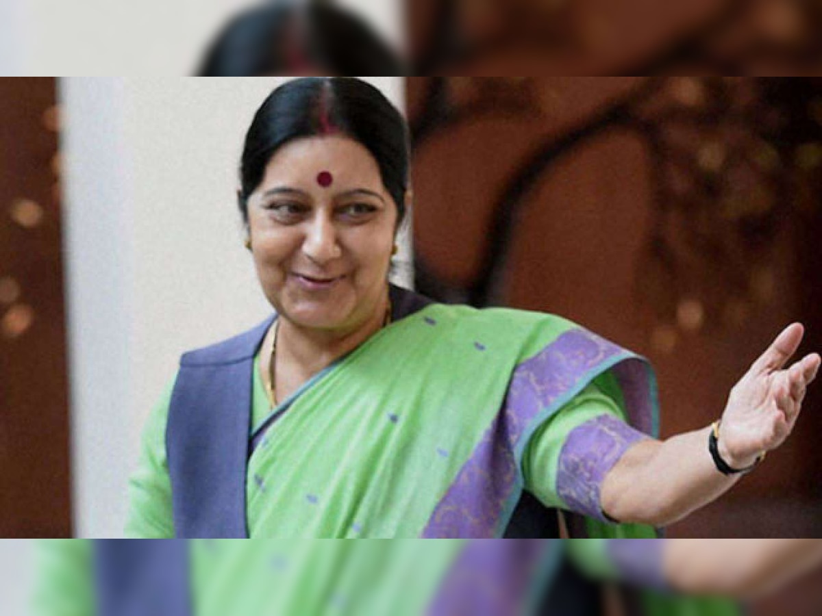Sushma Swaraj praises PM Modi on Twitter