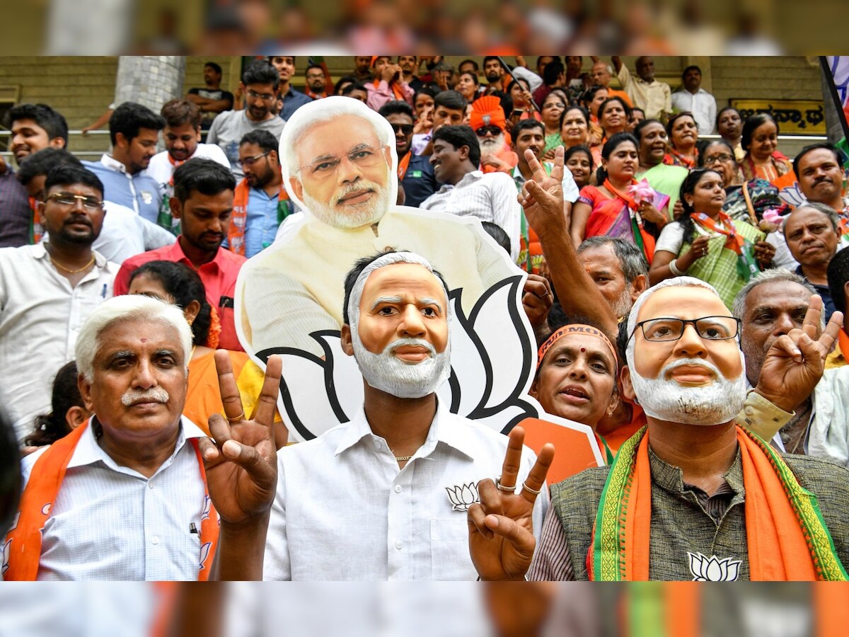 BJP set to return to power as Narendra Modi wave sweeps most of India