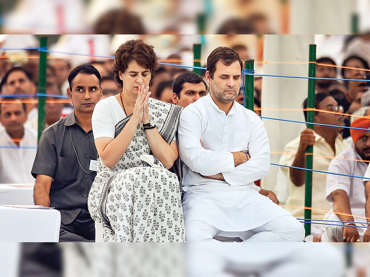 Gandhi family’s hold takes Congress down the drain