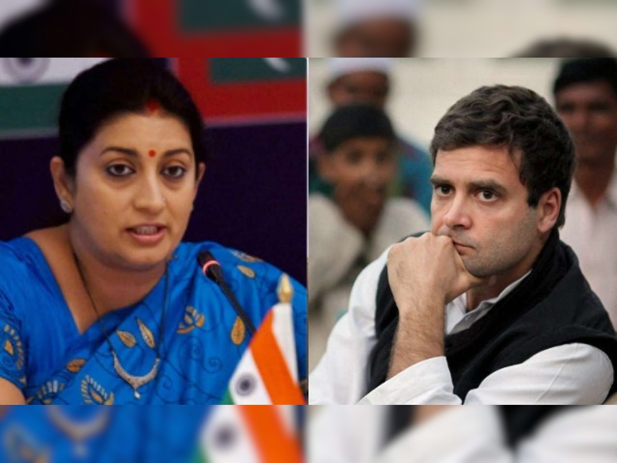 Amethi Lok Sabha Election Results 2019 UP: Smriti Irani trumps Rahul Gandhi in family bastion by 55,120 votes