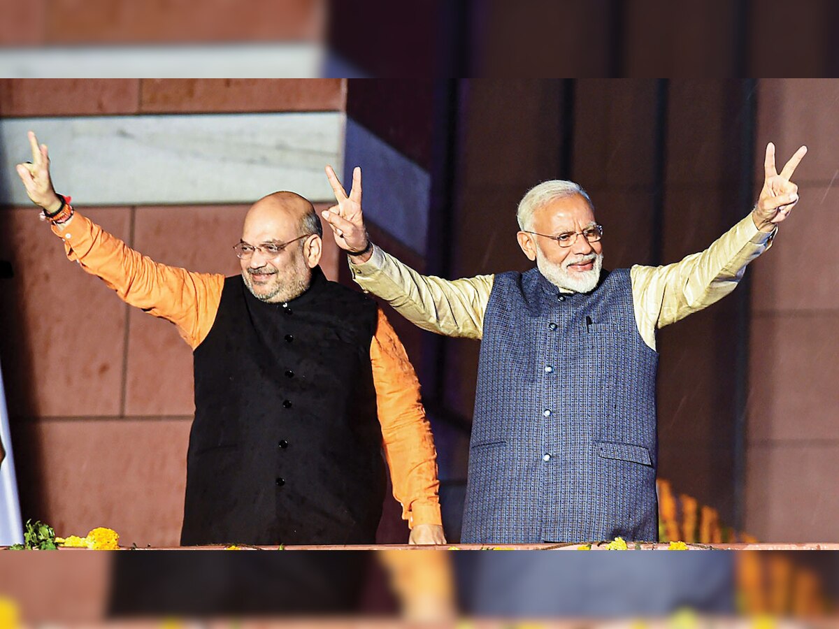 Lok Sabha Election Results 2019: BJP chief Amit Shah breaks LK Advani's record in Gandhinagar