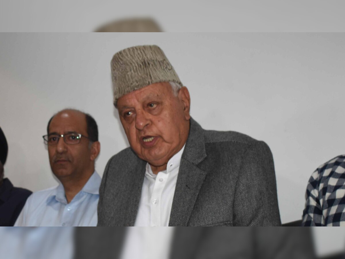 Modi cannot remove Article 370, 35-A from J&K: Farooq Abdullah