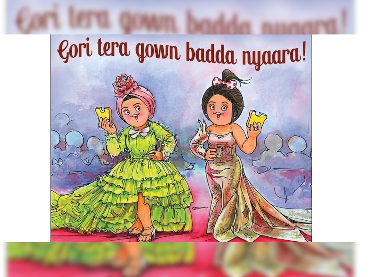 Deepika Padukone and Aishwarya Rai Bachchan turn Amul girls, Ranveer Singh reacts! 