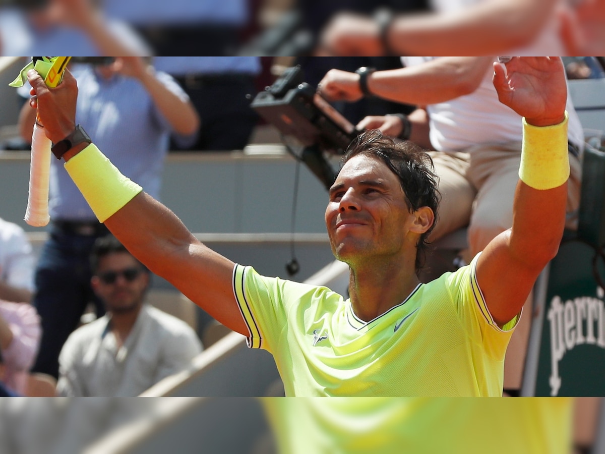 French Open: Rafael Nadal starts campaign by defeating Yannick Hanfmann in first round