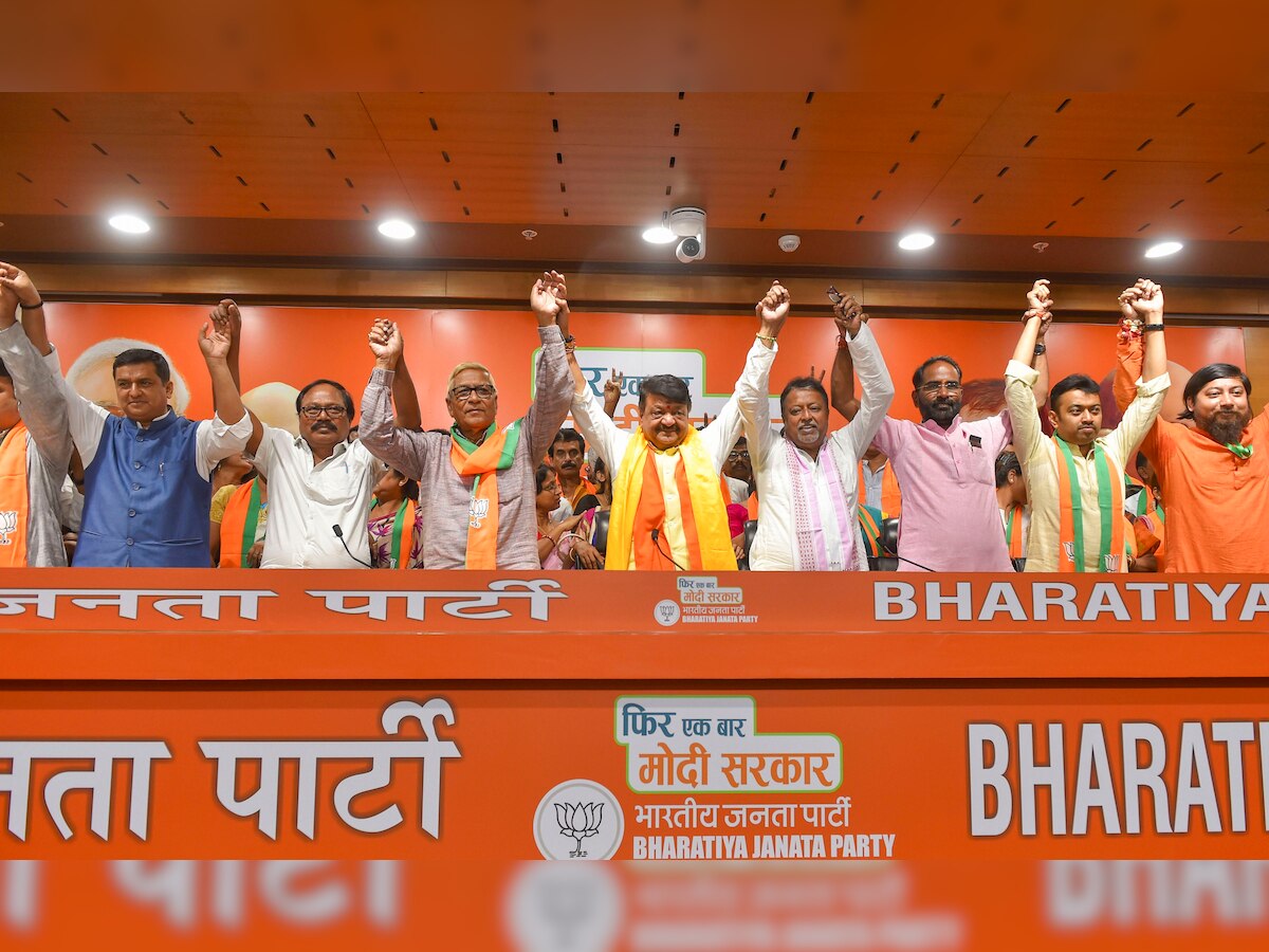 TMC's Defection Crisis: Two MLAs and over 50 councillors from West Bengal join BJP