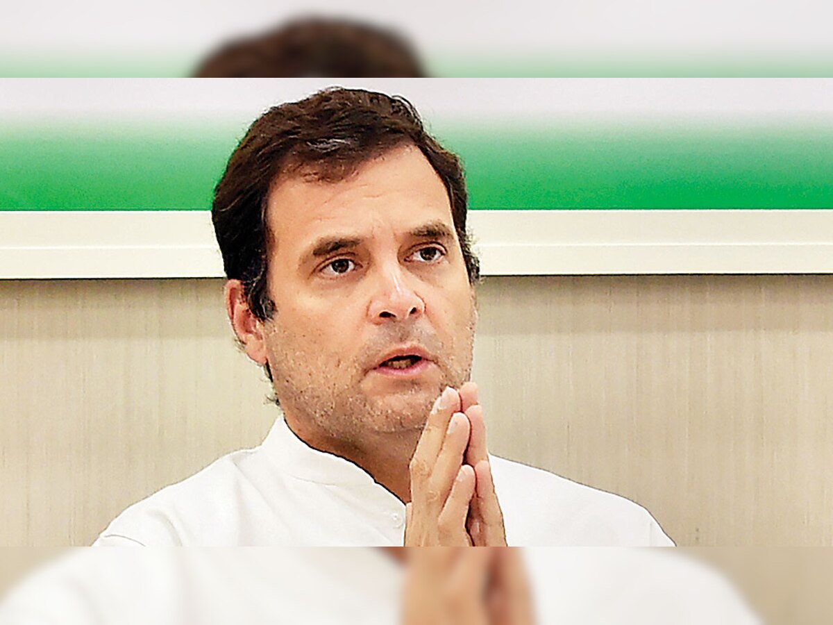 Rahul Gandhi gives Congress a month to scout for new president