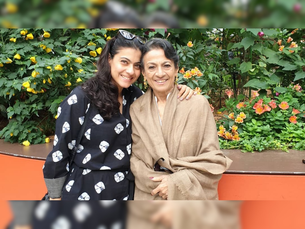 Kajol visits ailing mother Tanuja at Lilavati soon after her father-in-law Veeru Devgan's demise