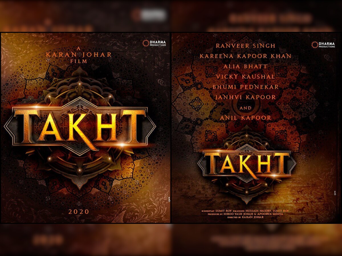 Did Karan Johar accidentally announce the release date of his directorial 'Takht'?