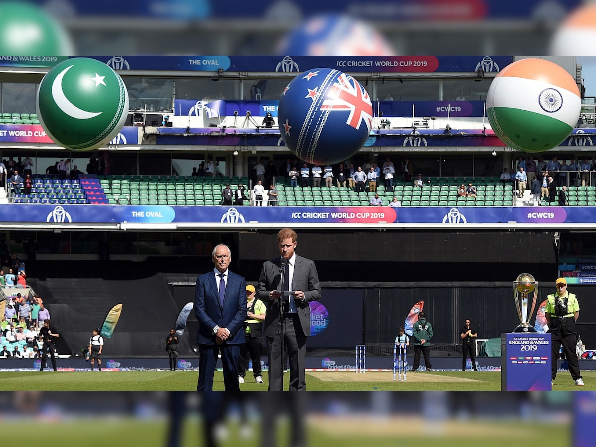 World Cup 2019: Prince Harry, Duke of Sussex, declares tournament open at The Oval
