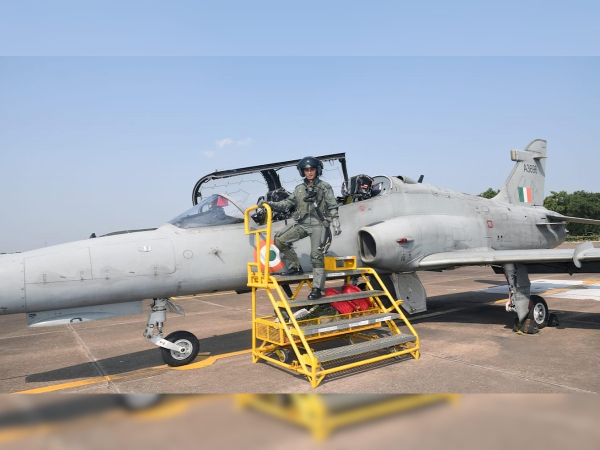 Flight Lieutenant Mohana Singh becomes first woman fighter pilot to become fully operational on Hawk jet