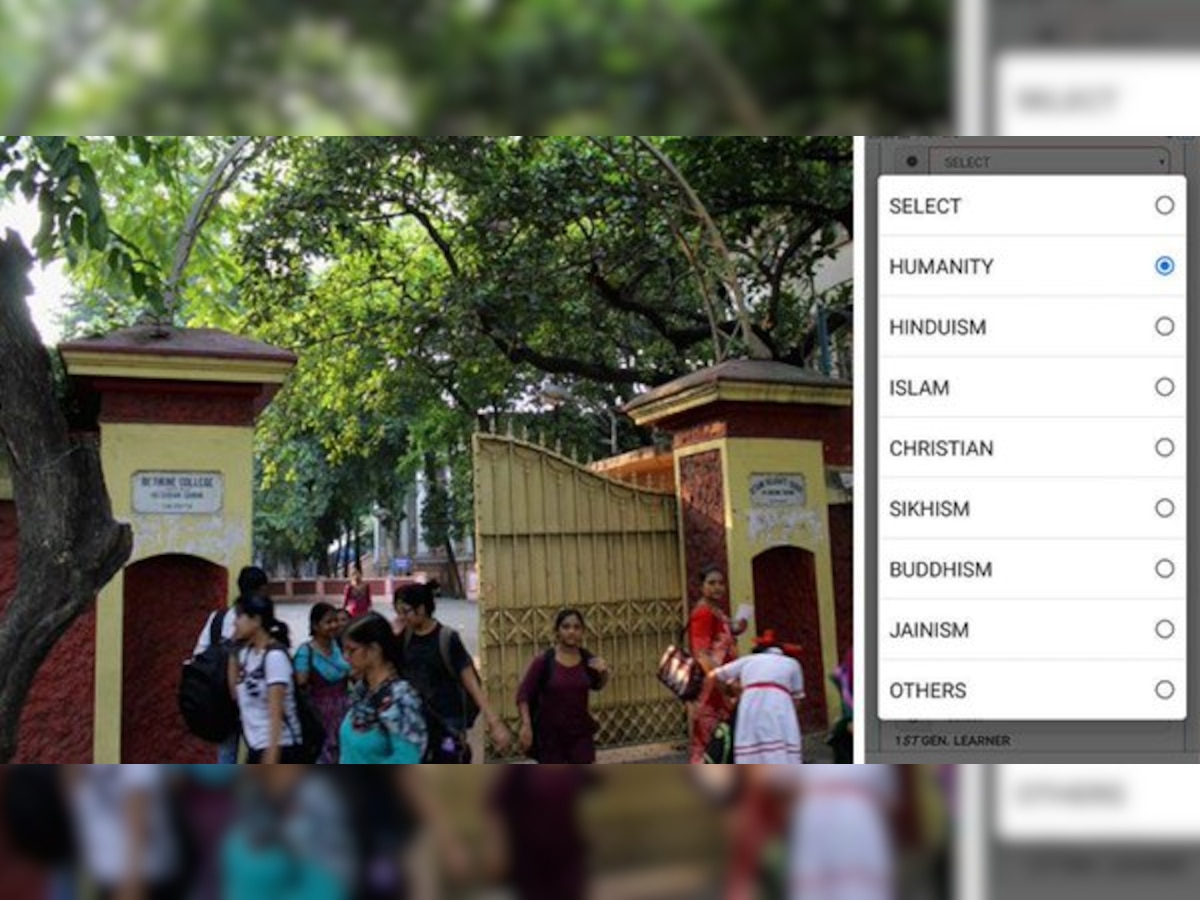 'Imagine there's no...': Kolkata college gives students option to pick 'humanity' under religion category
