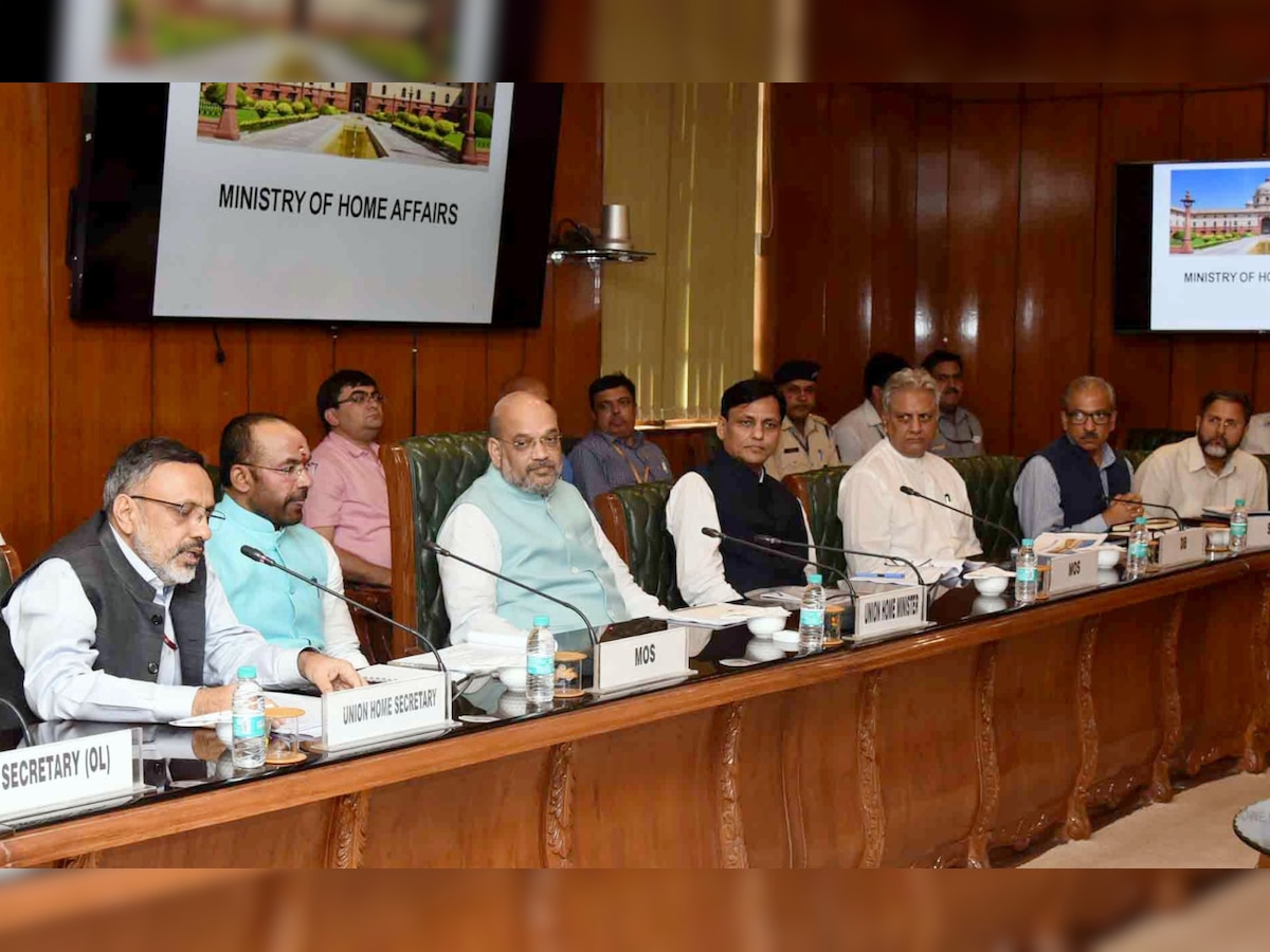 Home Minister Amit Shah holds meeting with joint secretaries of MHA 