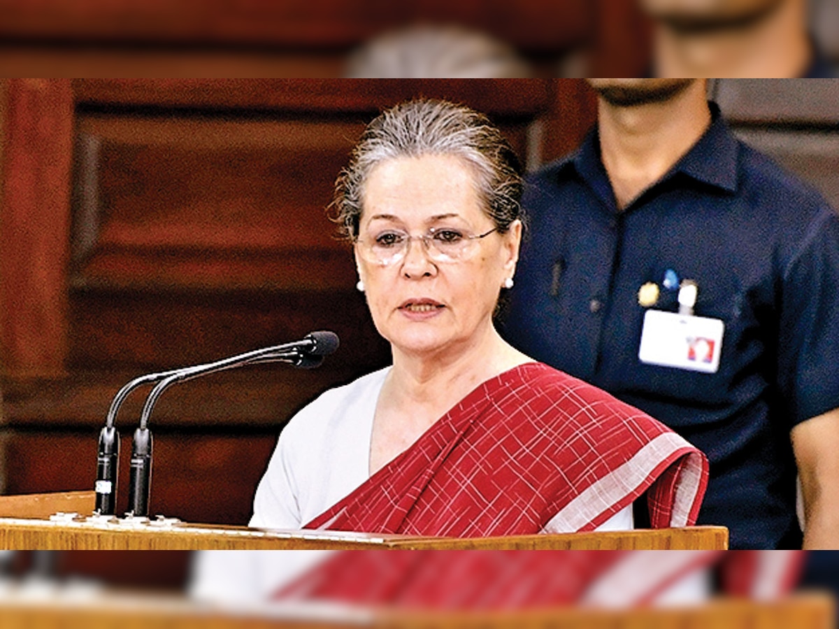 Sonia Gandhi to lead Congress in Parliament