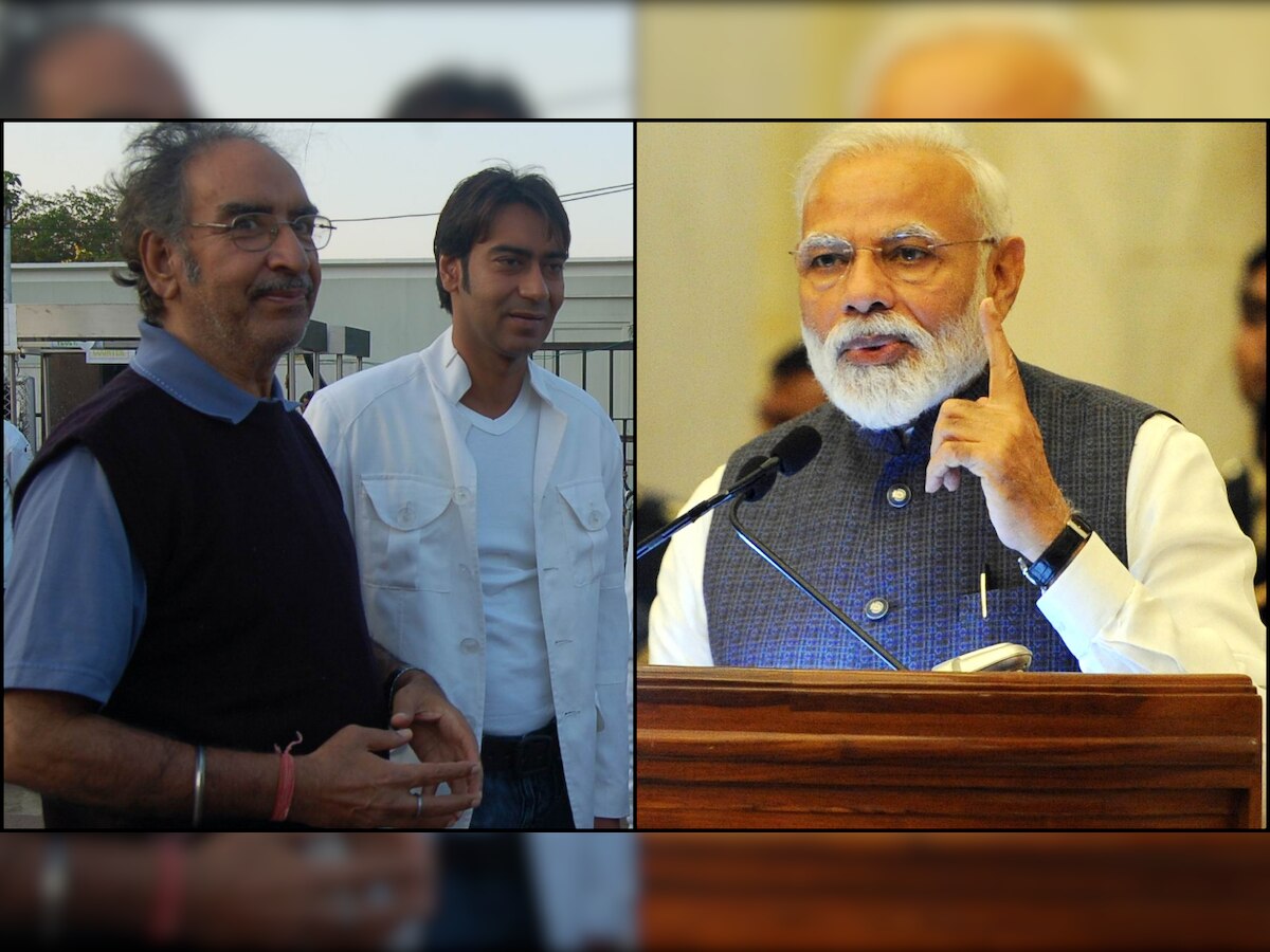 'May he continue to inspire risk-takers in the world', PM Modi condoles Ajay Devgn's father Veeru Devgan's death