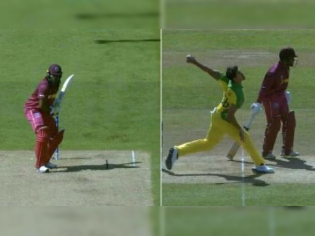 Chris Gayle was not out! Windies star dismissed off free-hit in huge umpiring howler - after surviving twice via DRS