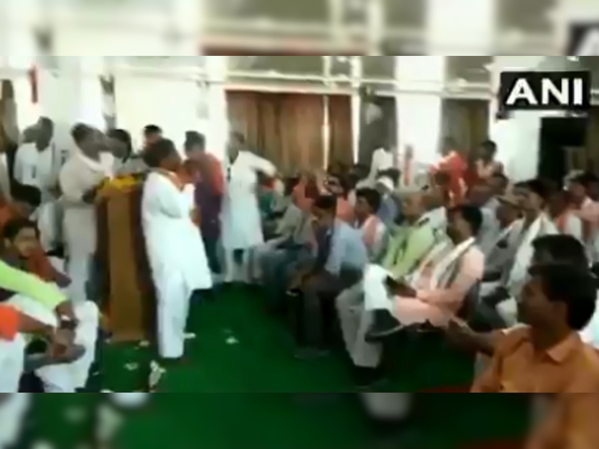 UP: Hit officials with shoes if they don't respect you: BJP MLA tells party workers