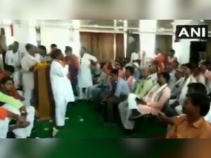 UP: Hit officials with shoes if they don't respect you: BJP MLA tells party workers