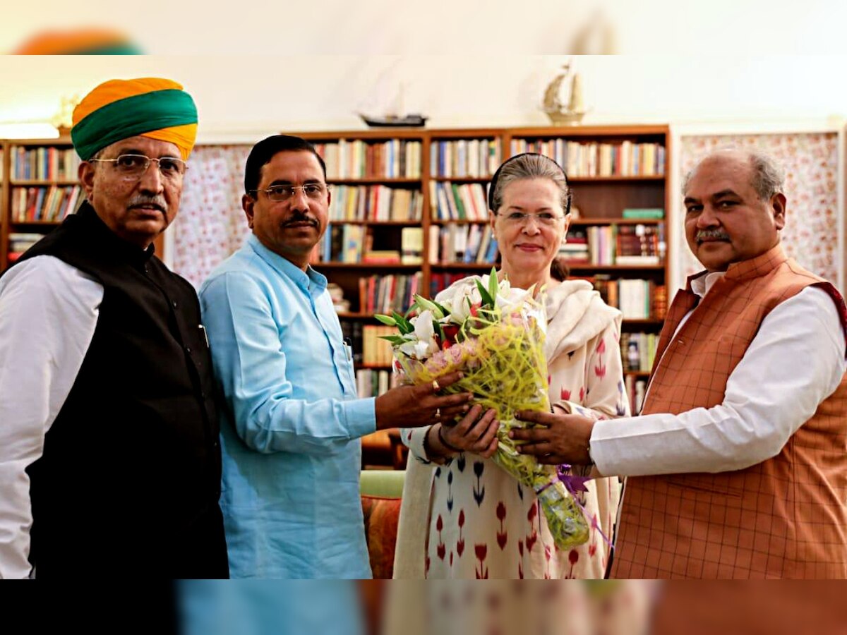 Government reaches out to CPP chief Sonia Gandhi ahead of Parliament session 