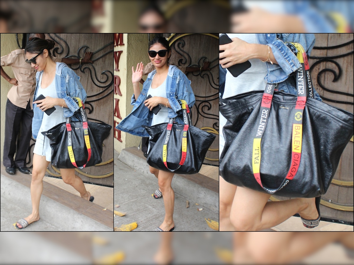 You won't believe how much Mouni Roy's black Balenciaga tote bag costs!