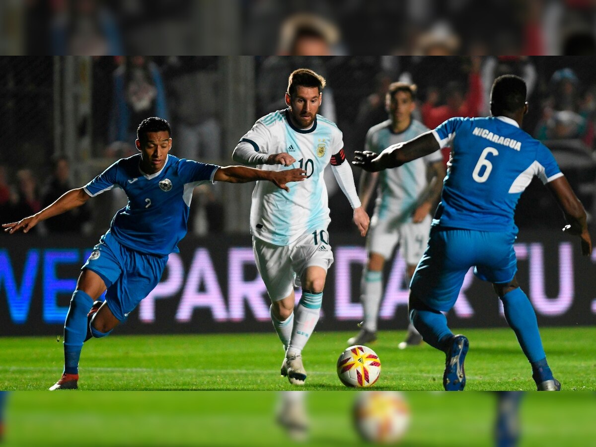 Copa America 2019: Lionel Messi's brace helps Argentina wrap preparations with 5-1 win against Nicaragua