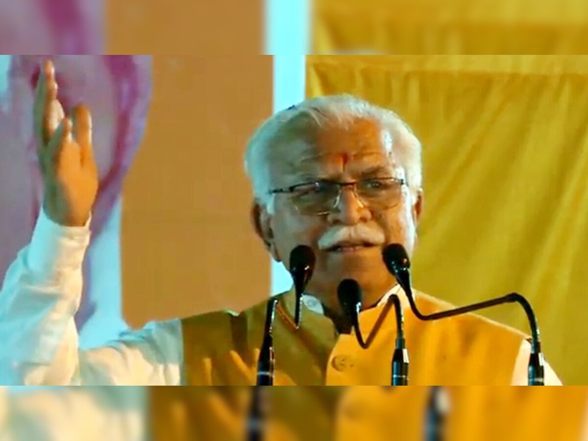 Only possible in BJP that a party worker reaches the topmost rank: Manohar Lal Khattar