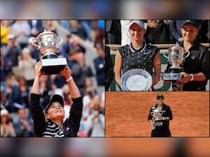 French Open: Australia hails 'bloody legend' Ashleigh Barty after she ends country's 46-year title wait