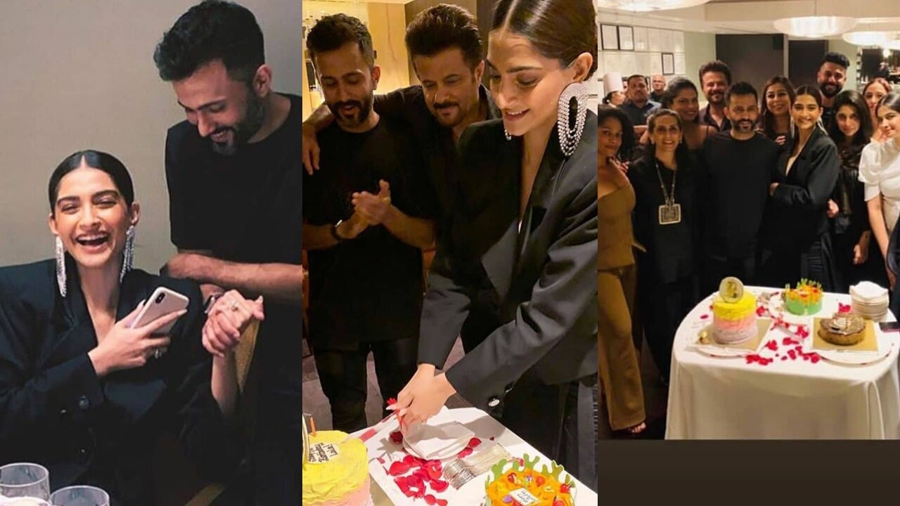 Inside Sonam Kapoor's Late-night Birthday Celebrations With Family And ...