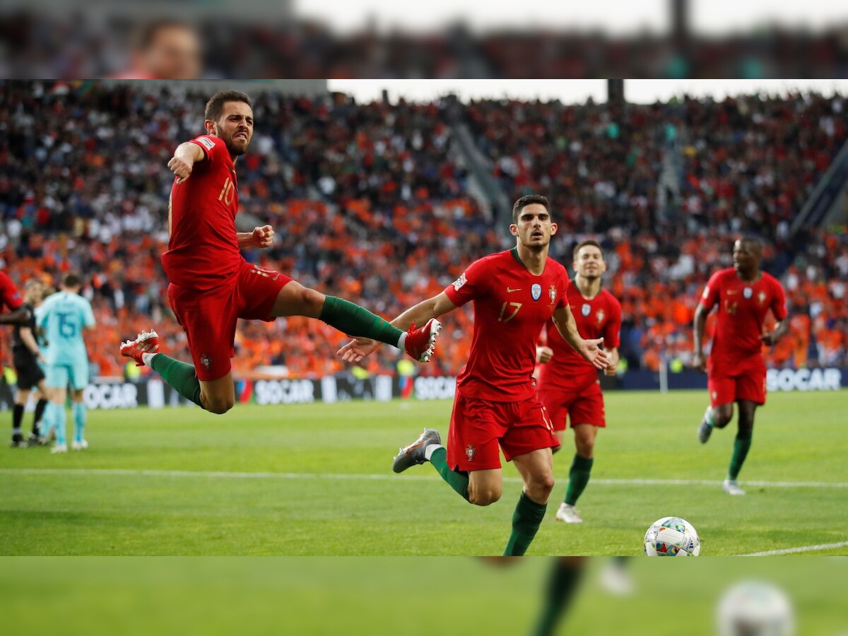 Nations League: Valencia winger Goncalo Guedes helps Portugal defeat Netherlands to win inaugural edition