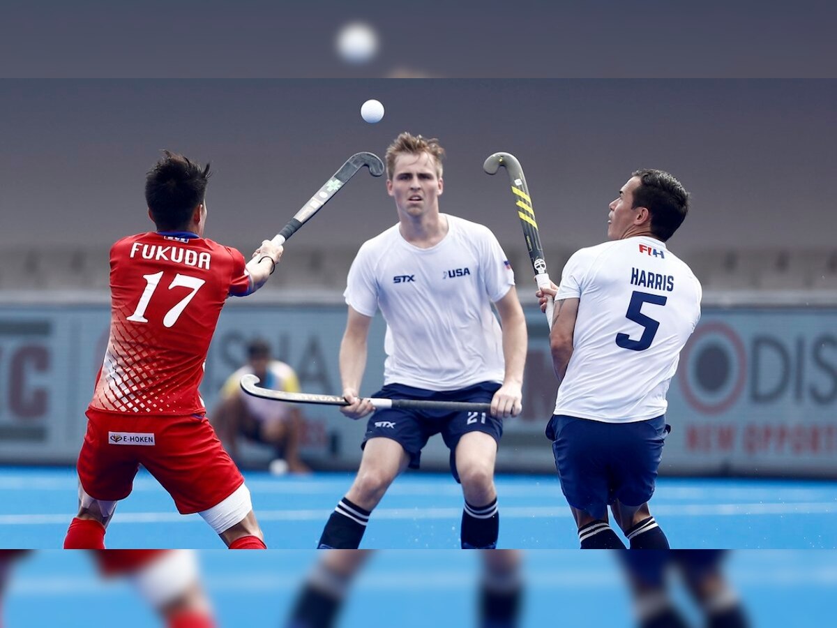 FIH Series Finals: USA hold Asian champions Japan 2-2 to qualify for semi-finals