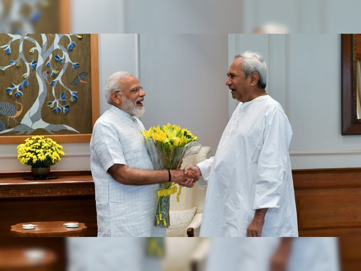 New Delhi: Naveen Patnaik meets PM Modi, demands Rs 5000 crore for cyclone Fani aid