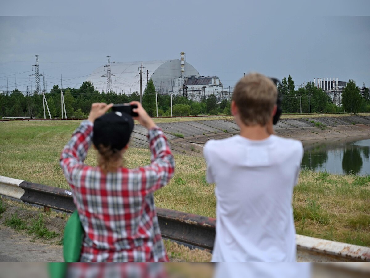 Nuclear wasteland selfies draw ire as tourist flock to Chernobyl