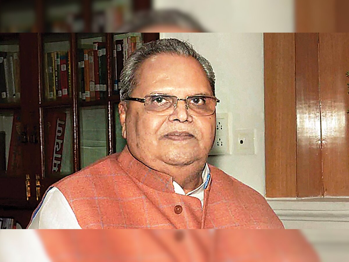 At report card meet, J&K Governor Satya Pal Malik's plea to 'shun violence'