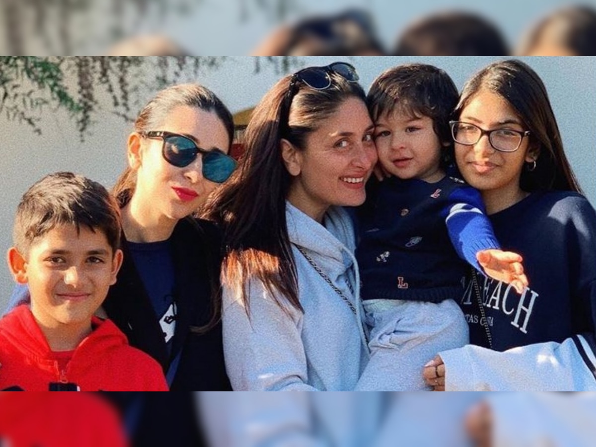 Karisma Kapoor with her kids Samaira and Kiaan join Kareena Kapoor Khan and Taimur Ali Khan on their European vacation