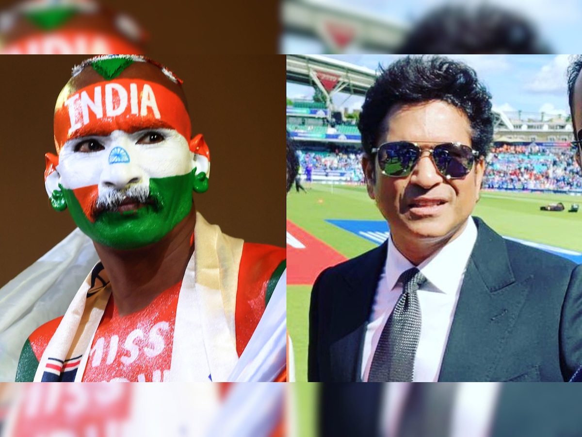 World Cup 2019: This is how Sachin Tendulkar's fan Sudhir is rooting for India in England