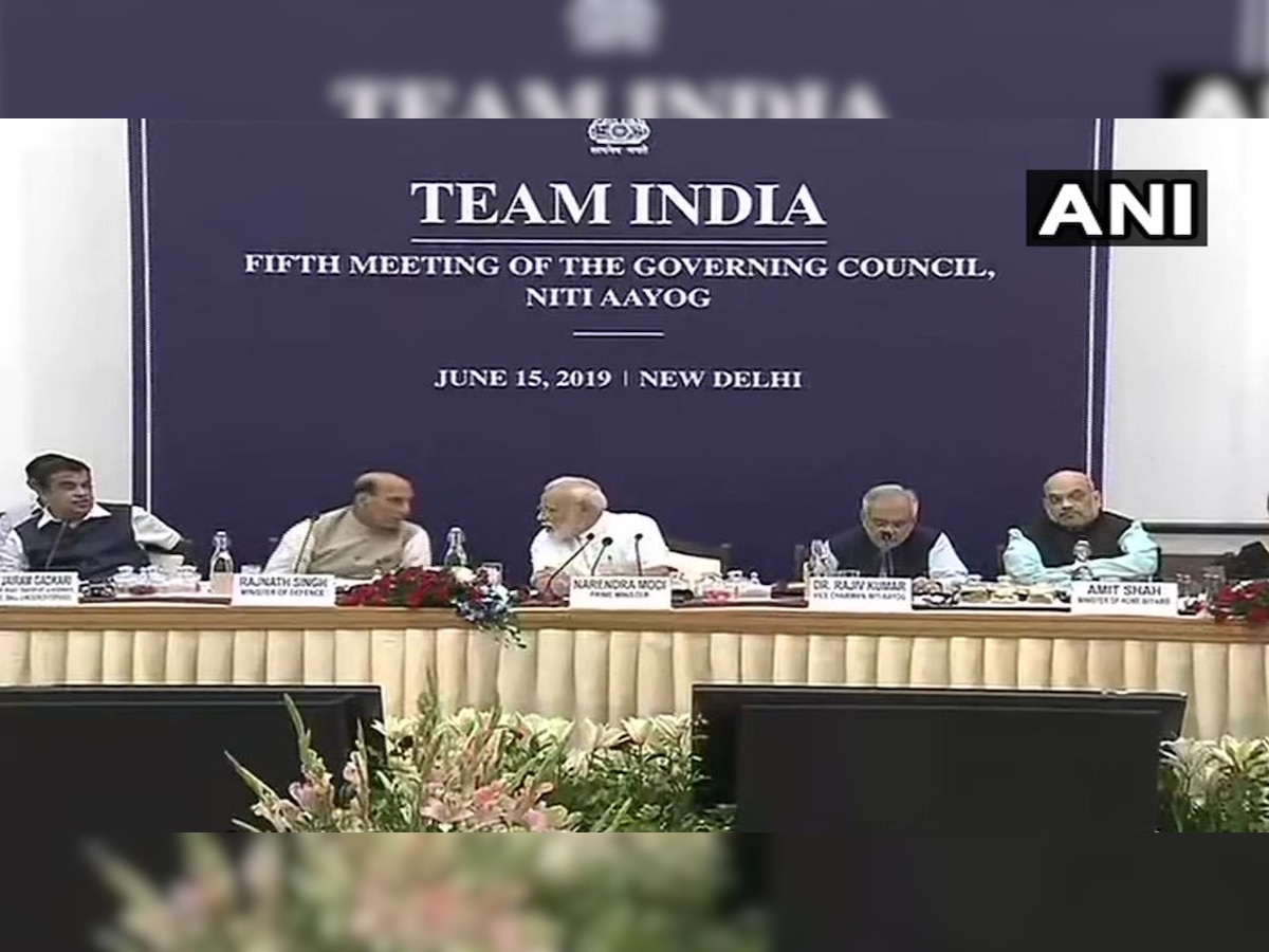 The sixth meeting of the Governing Council of NITI Aayog was held
