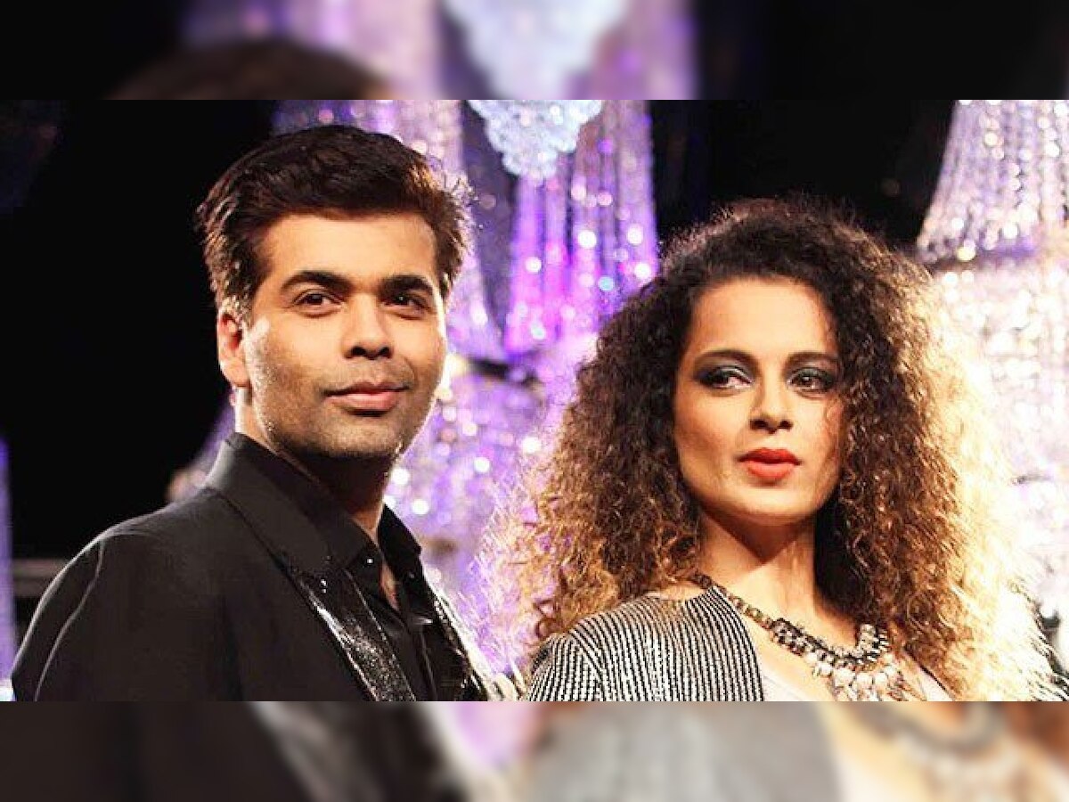 Kangana Ranaut attacks Karan Johar again: 'His gang started smear campaign against me by paying reviewers'