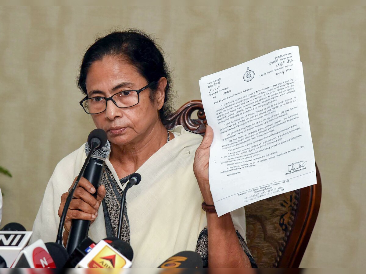 Didi vs Doctors: Mamata appeals to docs to end strike, says govt has accepted all demands