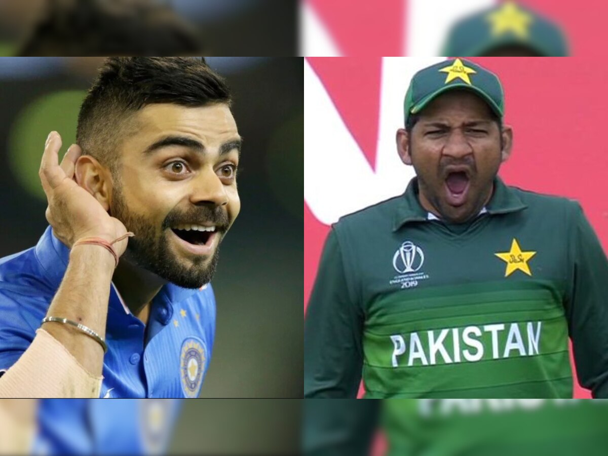 Watch: Virat Kohli hilariously mimics Sarfaraz Ahmed during India vs Pakistan match, video goes viral 