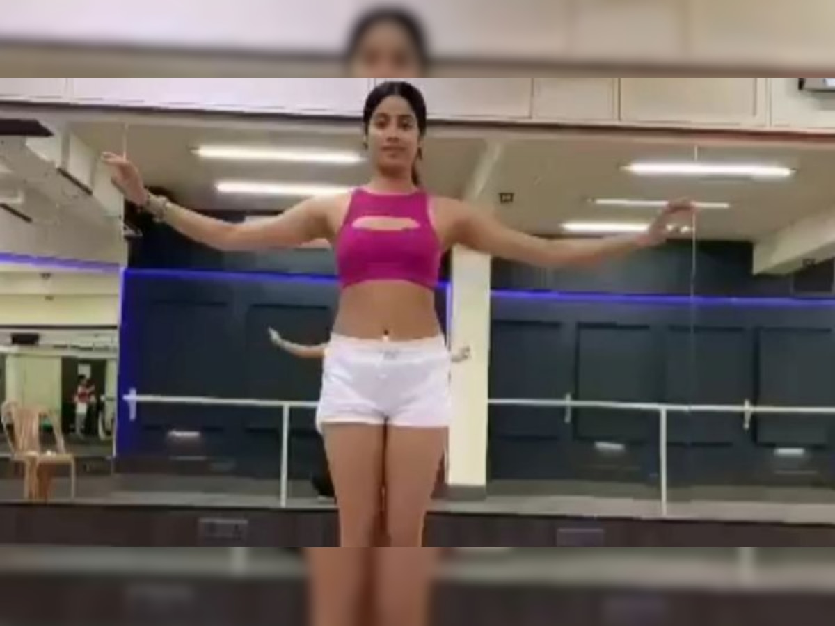 Watch: Janhvi Kapoor is a flawless belly dancer and this video is proof