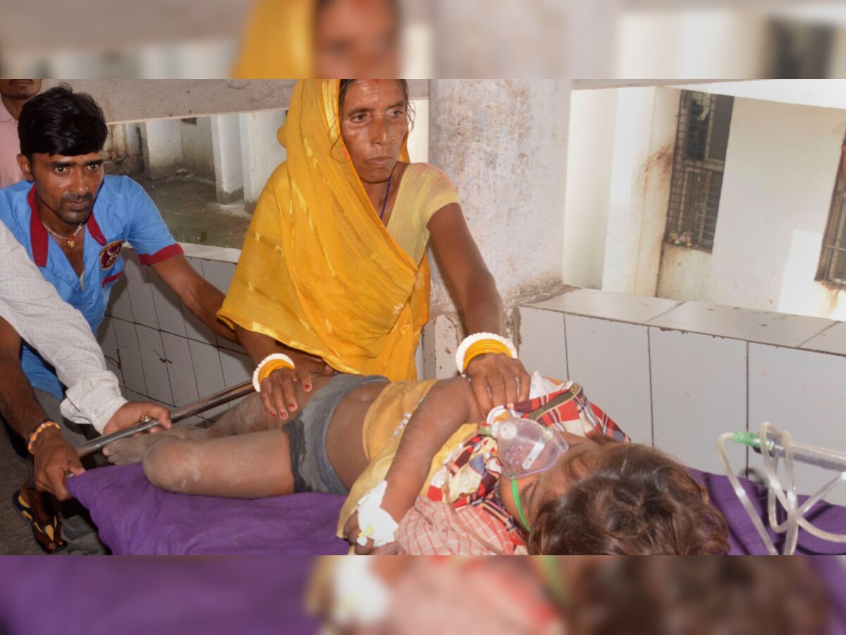 Bihar: Encephalitis death toll mounts to 108, locals protest against Nitish outside Muzaffarpur hospital