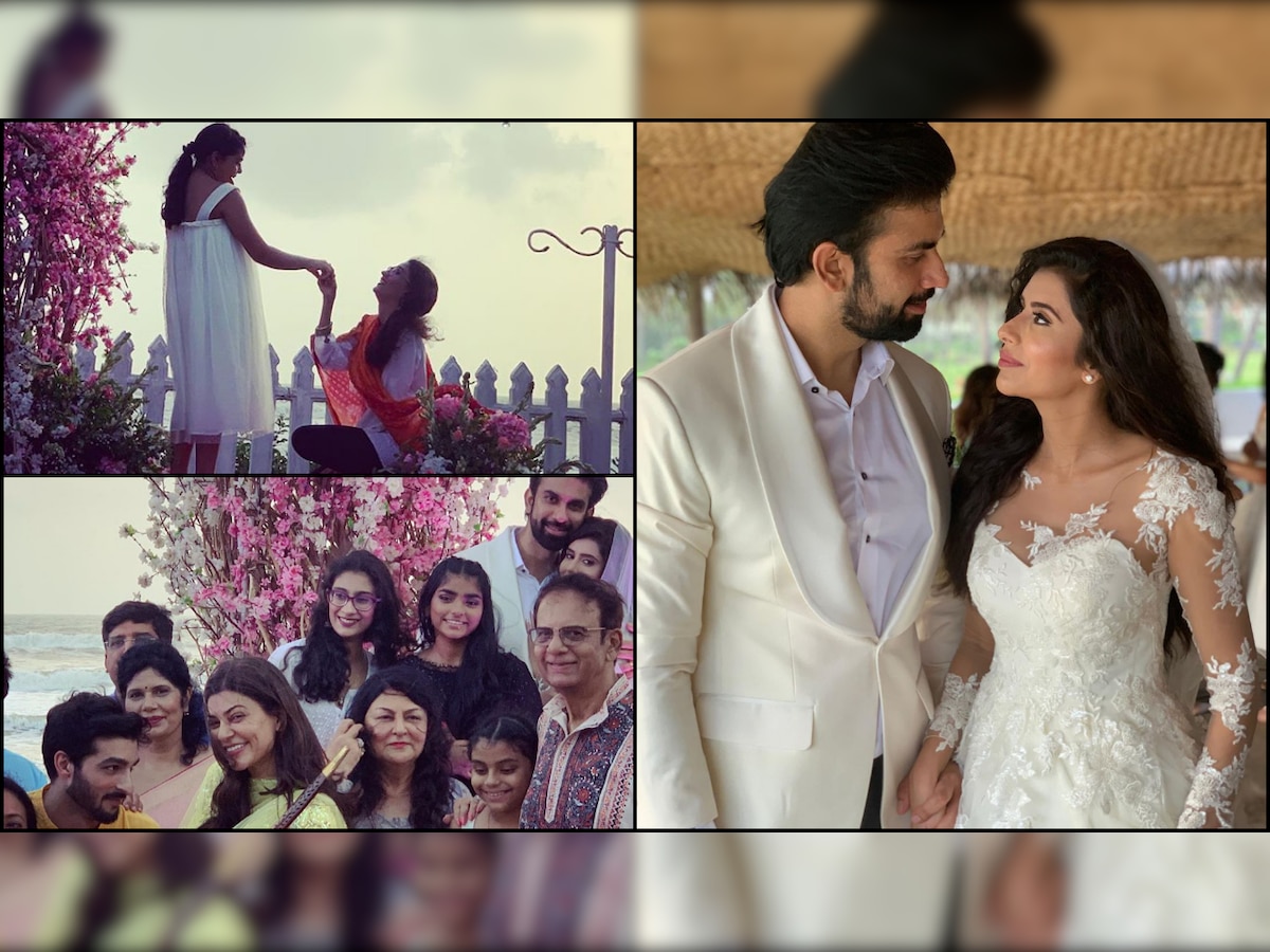 Rajeev Sen and Charu Asopa wedding: Doting sister Sushmita Sen dance with her kids, gets emotional during ceremonies