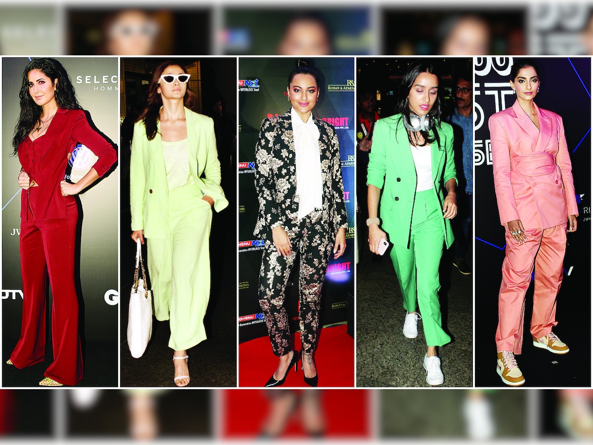 From Katrina Kaif to Alia Bhatt: B-Town ladies opt for power dressing with pantsuits!