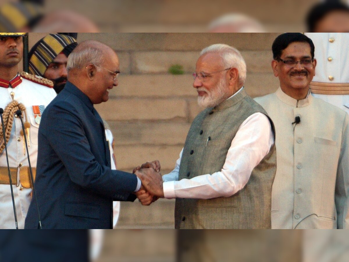 People gave 'clear mandate' to accelerate India's development journey: Kovind tells joint sitting of Parliament