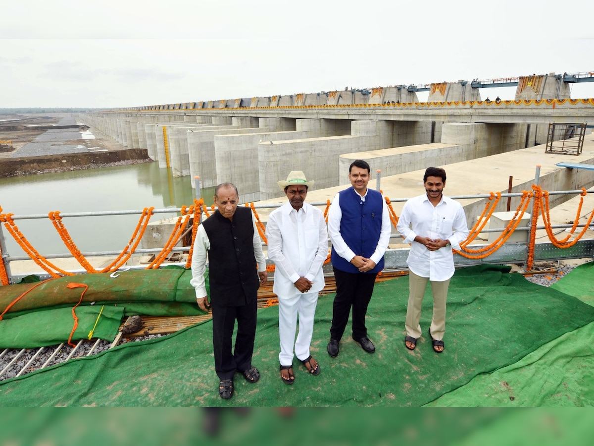 Telangana: KCR inaugurates world's largest Kaleshwaram lift irrigation project